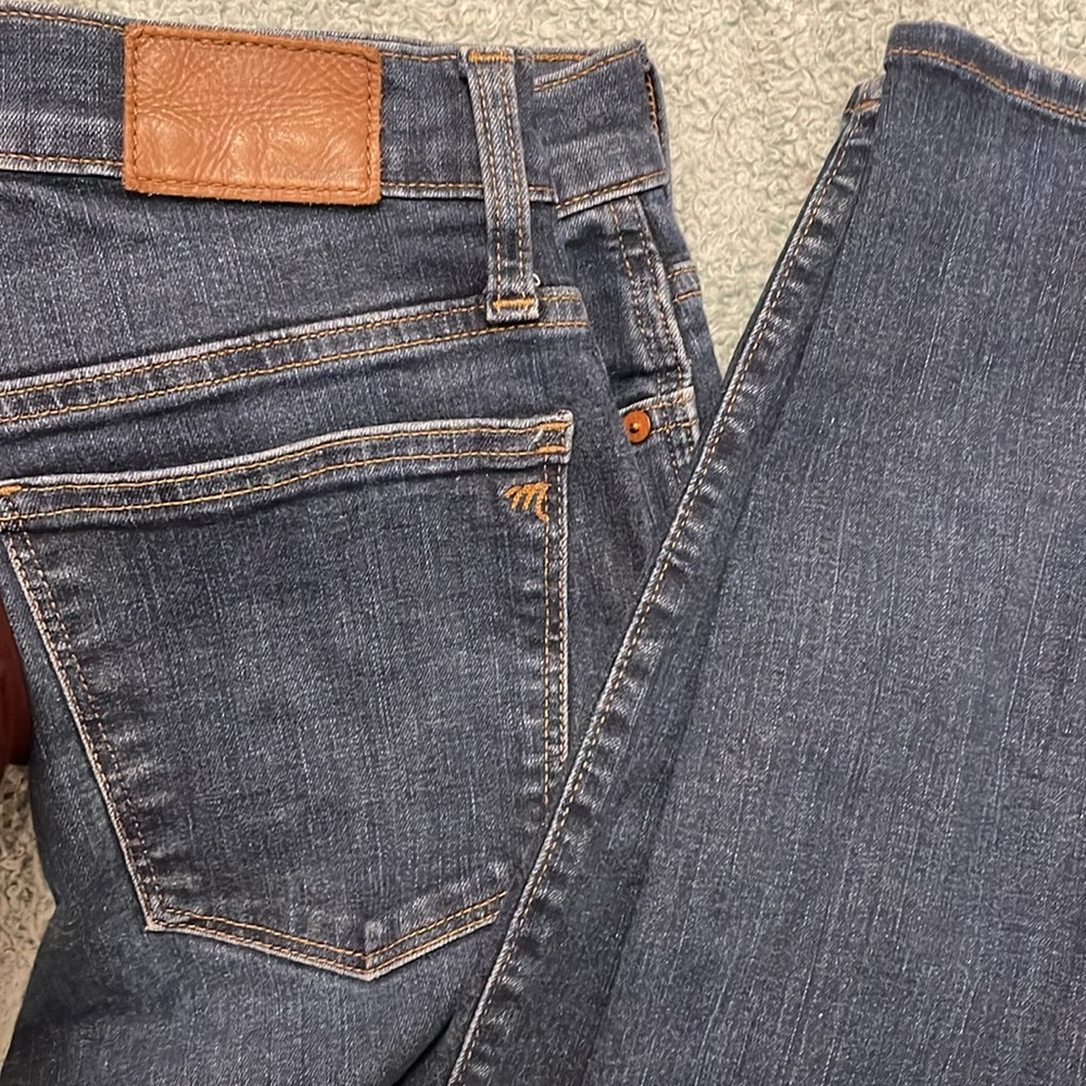 Madewell Blue Skinny Denim Jeans
